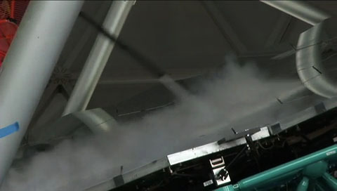 Cleaning the HET