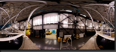 Get a 360° view inside the HET dome